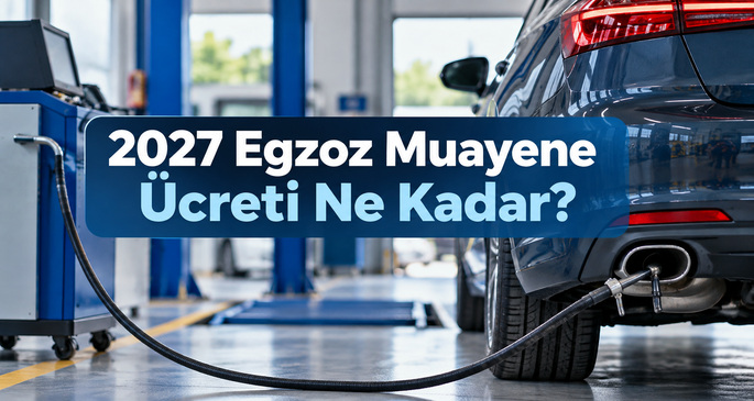 2027 Egzoz Muayene Ücreti Ne Kadar?